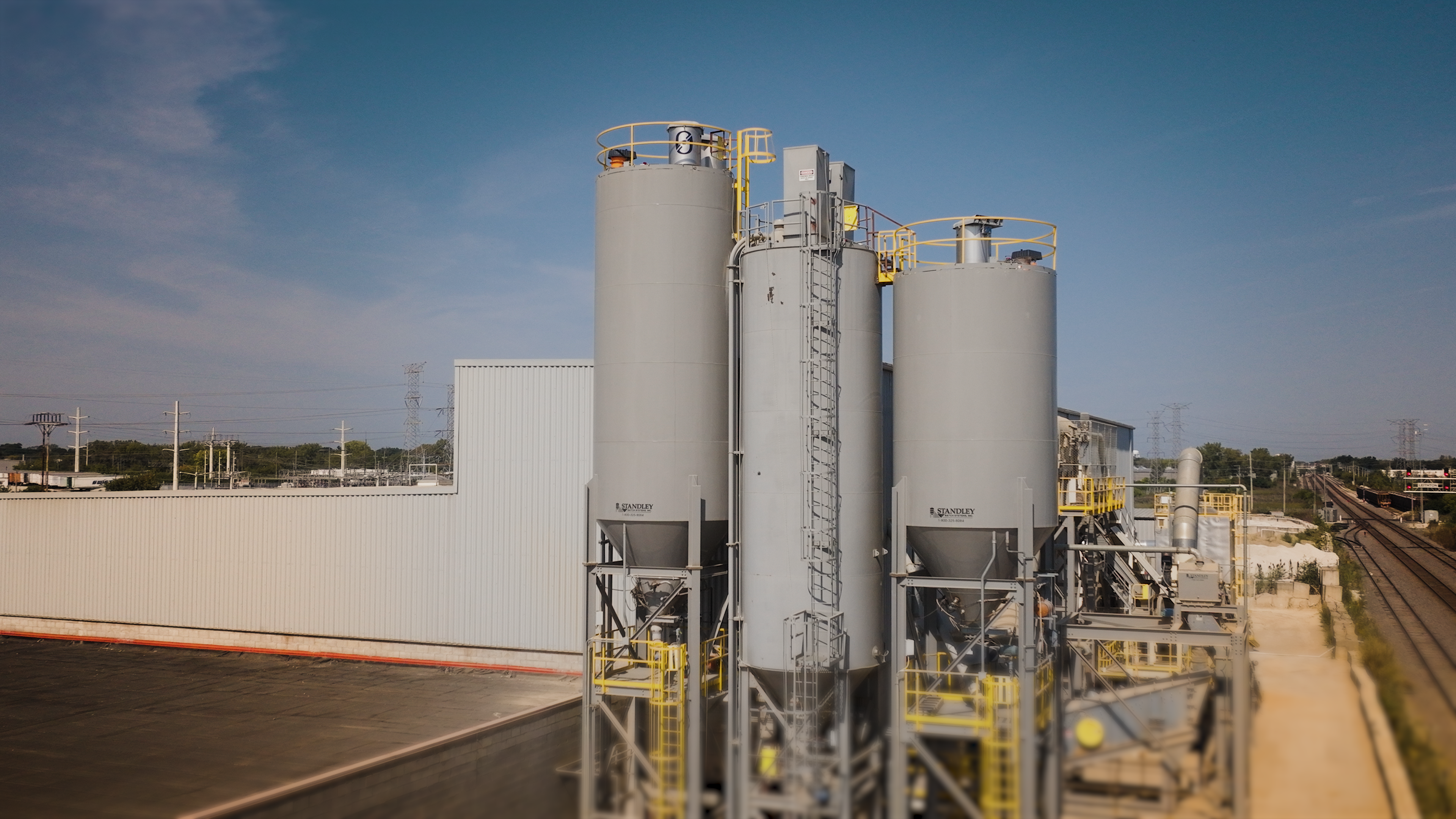 concrete batch plant shutdown